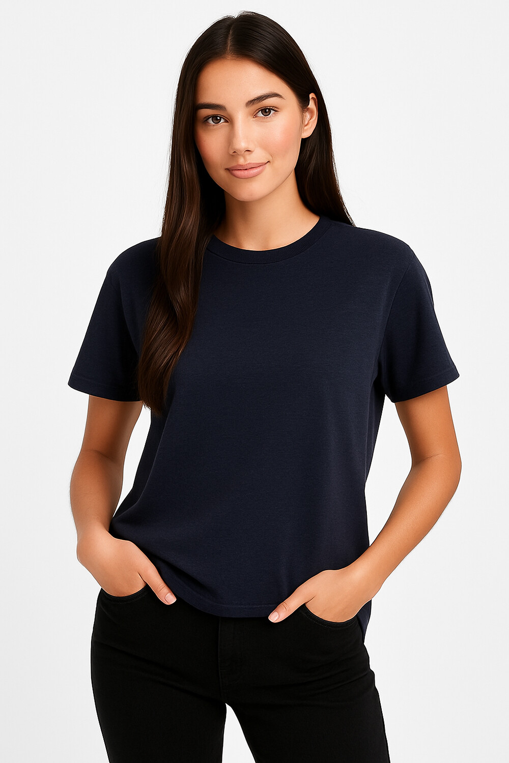 Remera Christalline Azul Noche