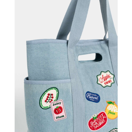 Shopper Azul Celeste