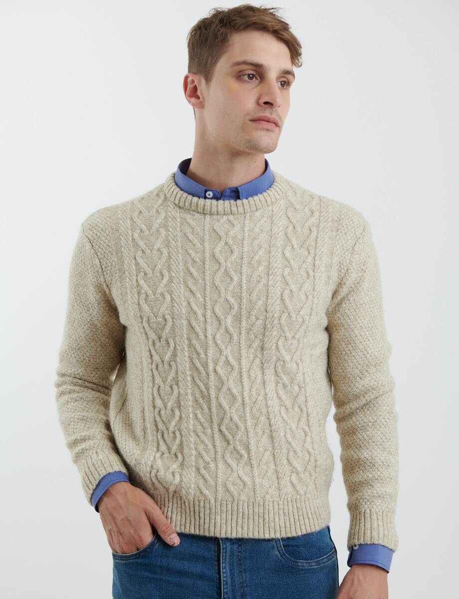 470758 SWEATER FERAUD Beige