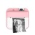 Camara Fotos Infantil Impresion Instantanea Digital Doble Ax Variante Color Rosa