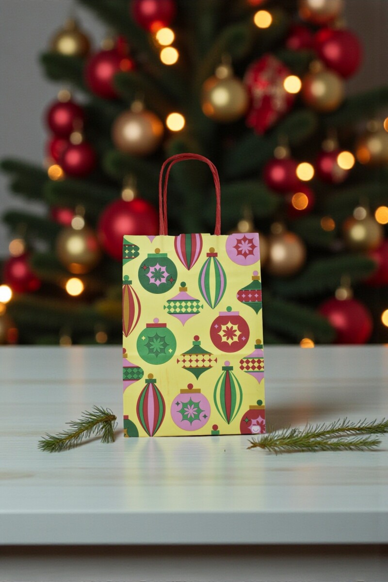 Bolsa fantasia luna 14x08x20 cm - JOLLY - navidad 