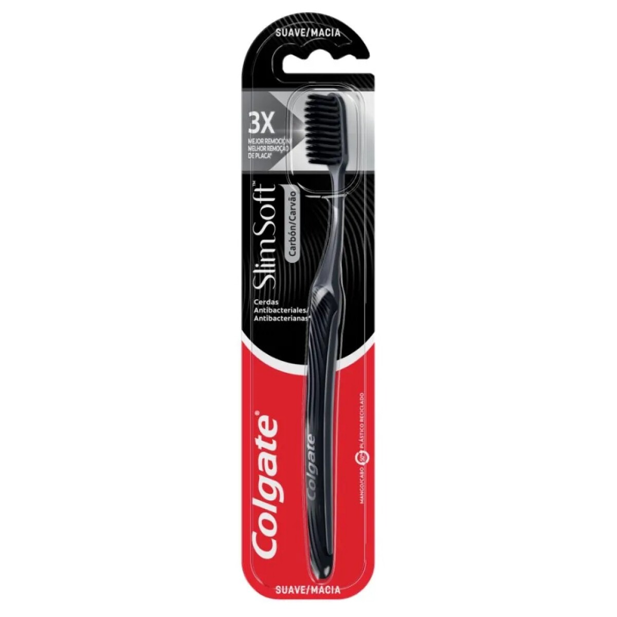 Cepillo De Dientes Colgate Slim Soft Black 