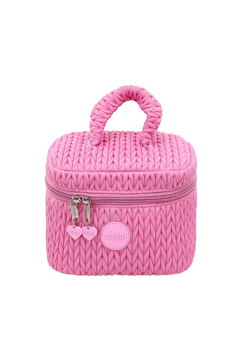 Set Necessaire Trendy Rosado