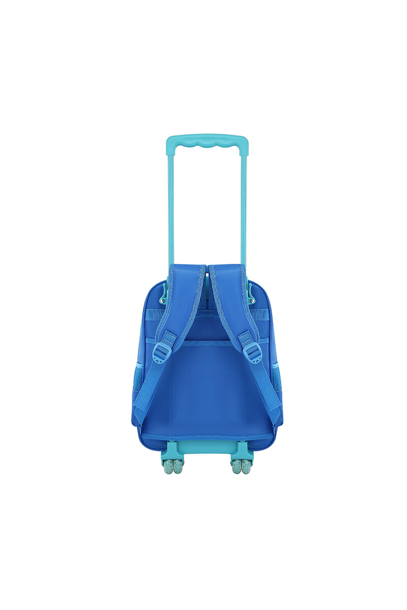 Mochila con Carrito Azul