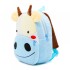 Mochila Infantil Animales De Peluche Niños Escuela 3d Variante Color Vaca Celeste