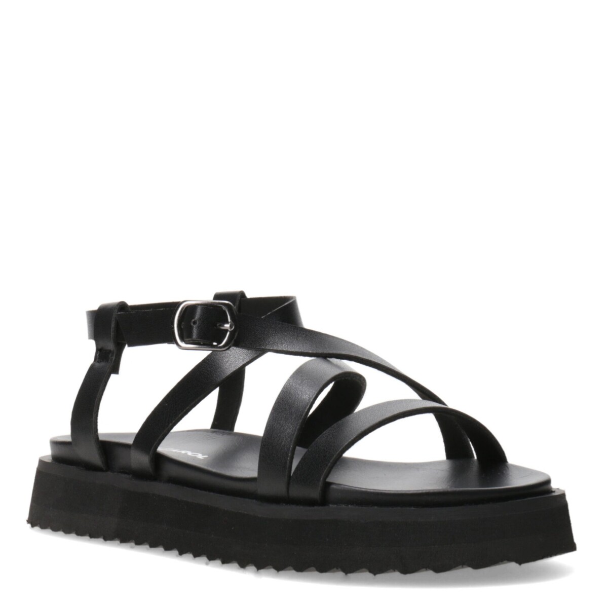 Sandalias de Niña MINI Miss Carol Califa con Hebilla - Negro 