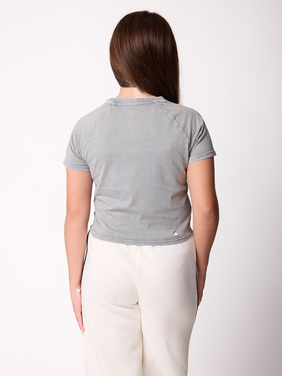 T-SHIRT SAIANA TEEN DIXIE Gris