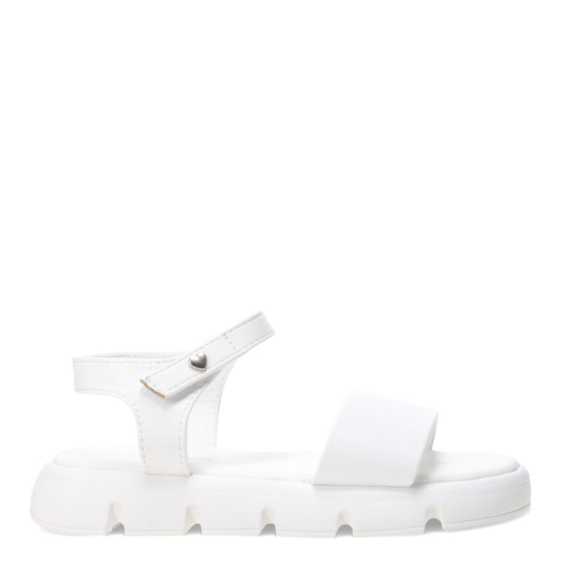 Sandalia de Niña Mini Miss Carol FROSI con banda Blanco