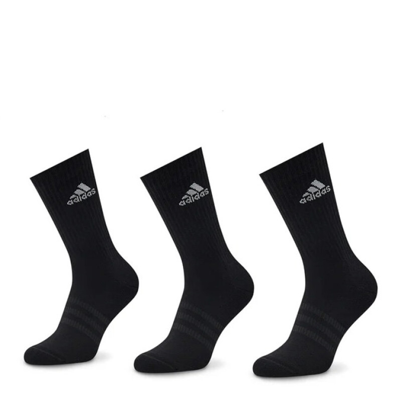 Medias de Hombre Adidas Clasicas x3 Negro - Blanco