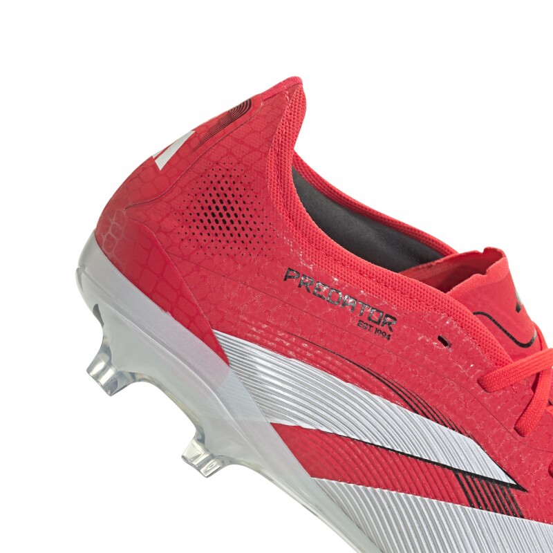adidas PREDATOR PRO FIRM GROUND Red & White