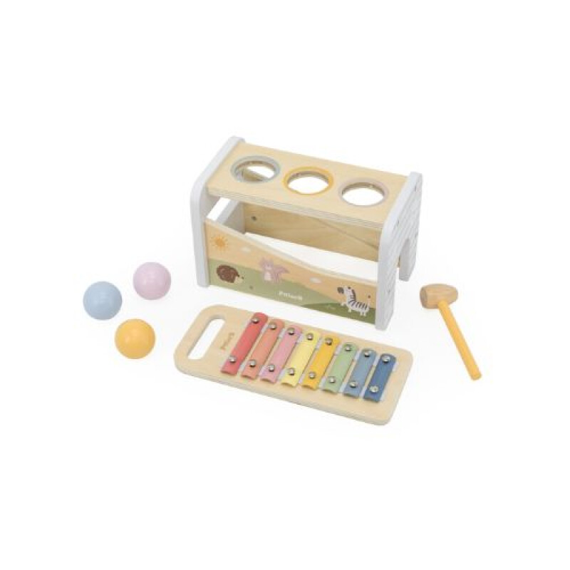 DIDACTICO MULTIFUNCION XILOFON Y PELOTAS PARA MARTILLAR Didactico Multifuncion Xilofon Y Pelotas Para Martillar