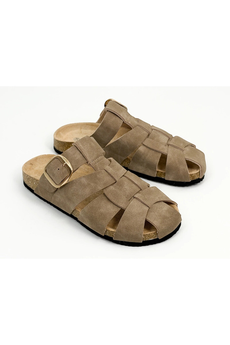Sandalia Cala Beige