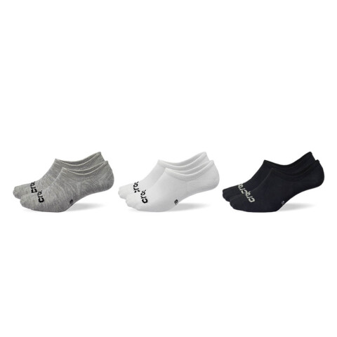 Socks Low Show - Unisex Grey/multi