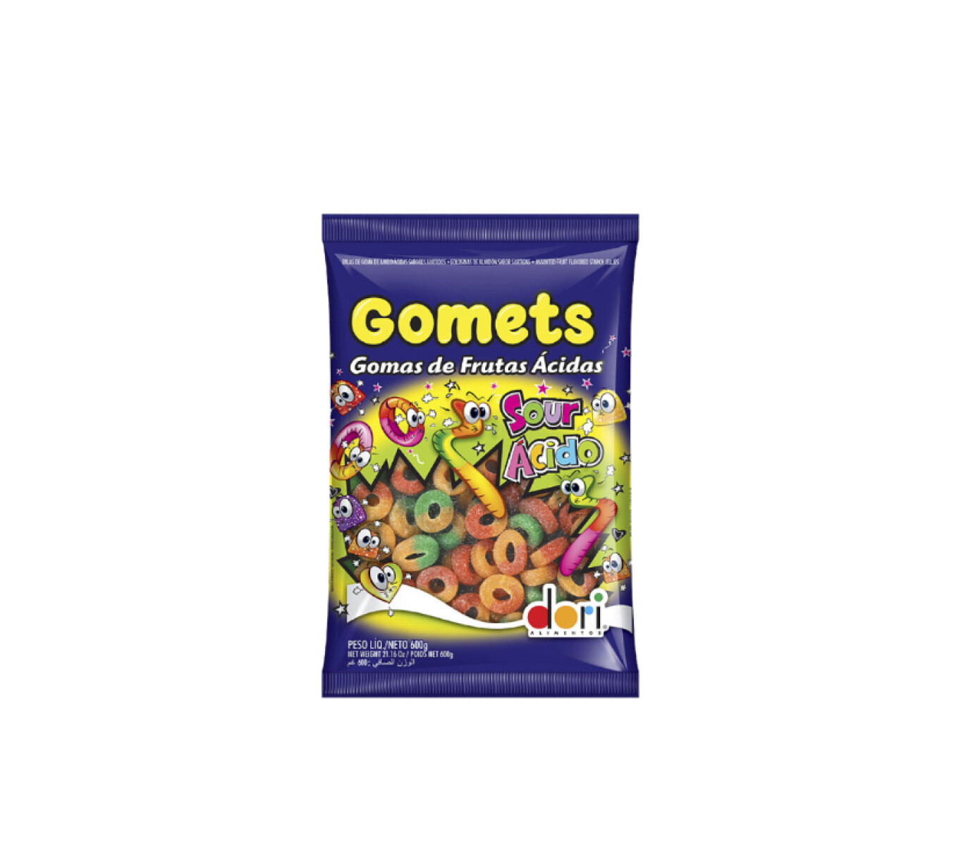 Goma Gomets - Aros 600g 