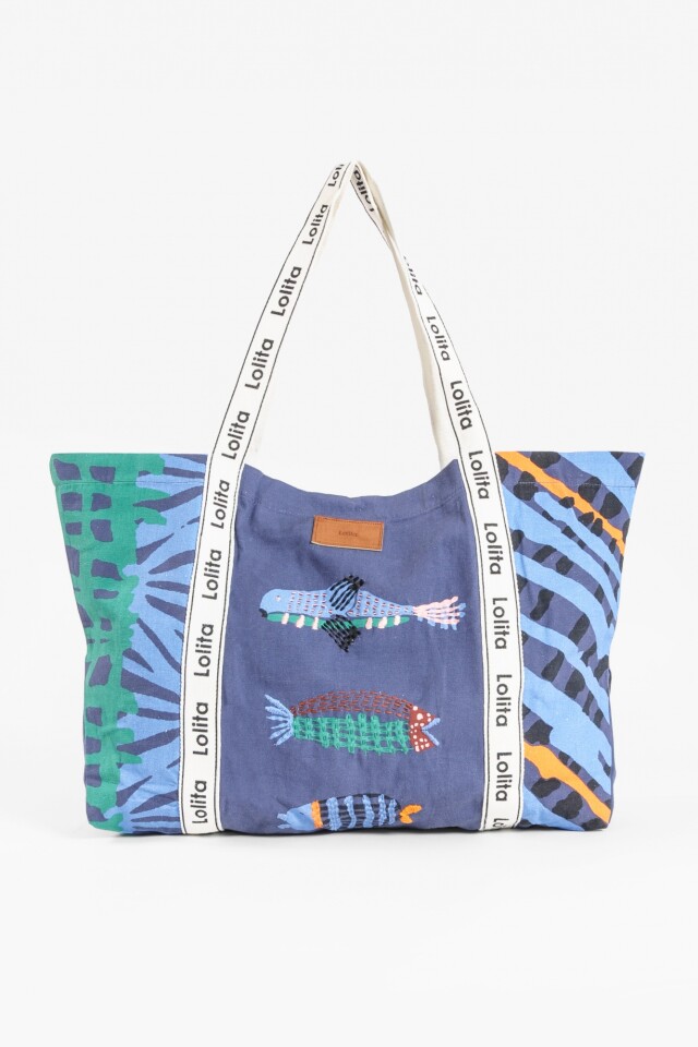 Tote bag Mar Vivaz multicolor