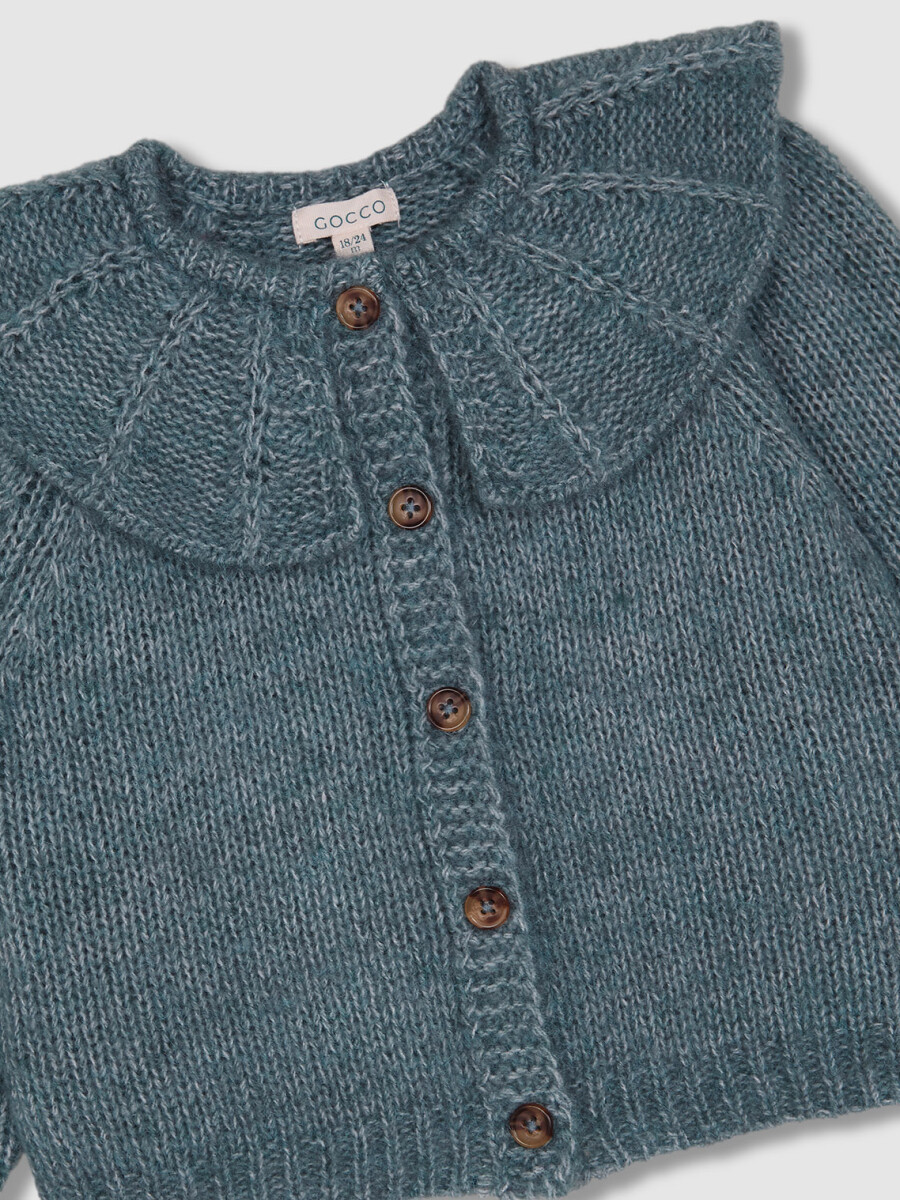 Chaqueta Cuello Especial Plomo