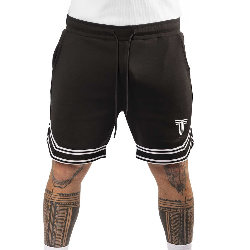 Bermuda de Hombre Tiffosi Sport Negro - Blanco
