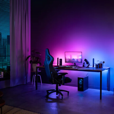 Tira Led Inteligente Gradient Philips Hue p/PC 24" L27465