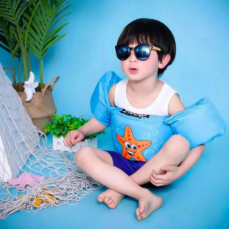 Chaleco Salvavida Flotador Para Niños Y Niñas Estrella de Mar