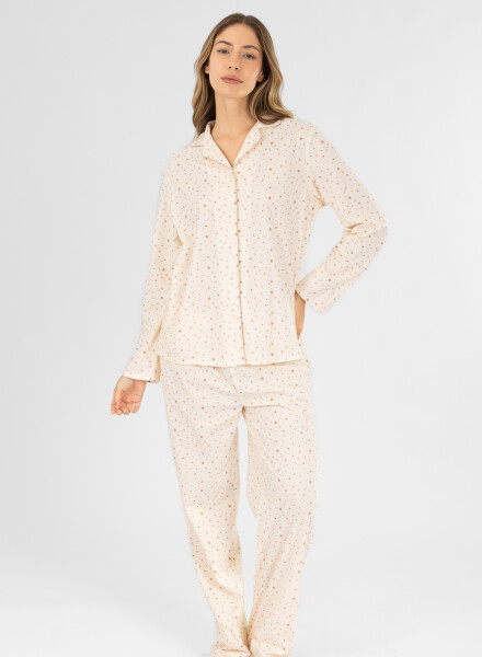 Pijama wincy estrellas Beige