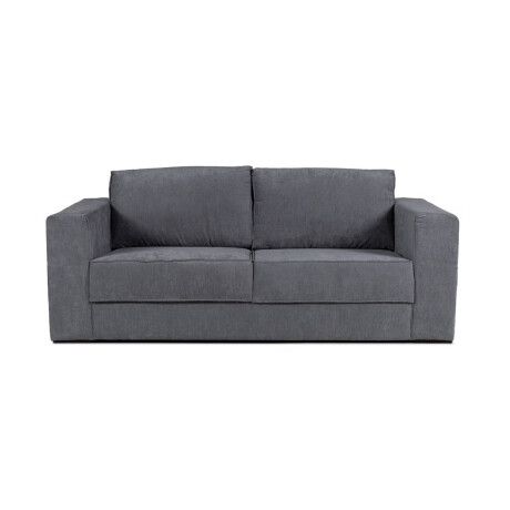 Sofá Olimpus - Microfibra - 3 cuerpos Cora 06-153 (Grafito)