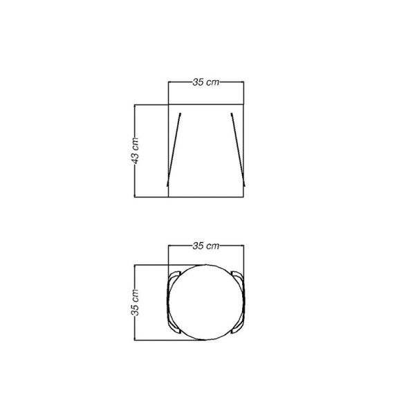 Cesta gris organizadora 41 lts. con cuerda TM0105