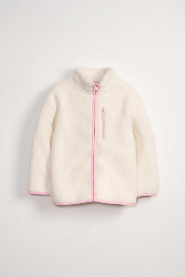 Campera Sherpa Crudo