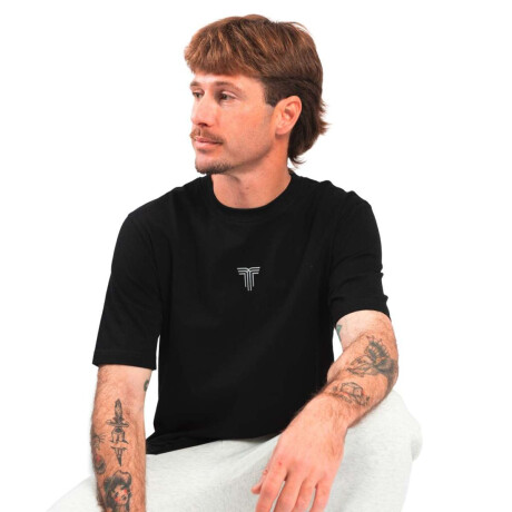 Remera Regular Unisex Negro