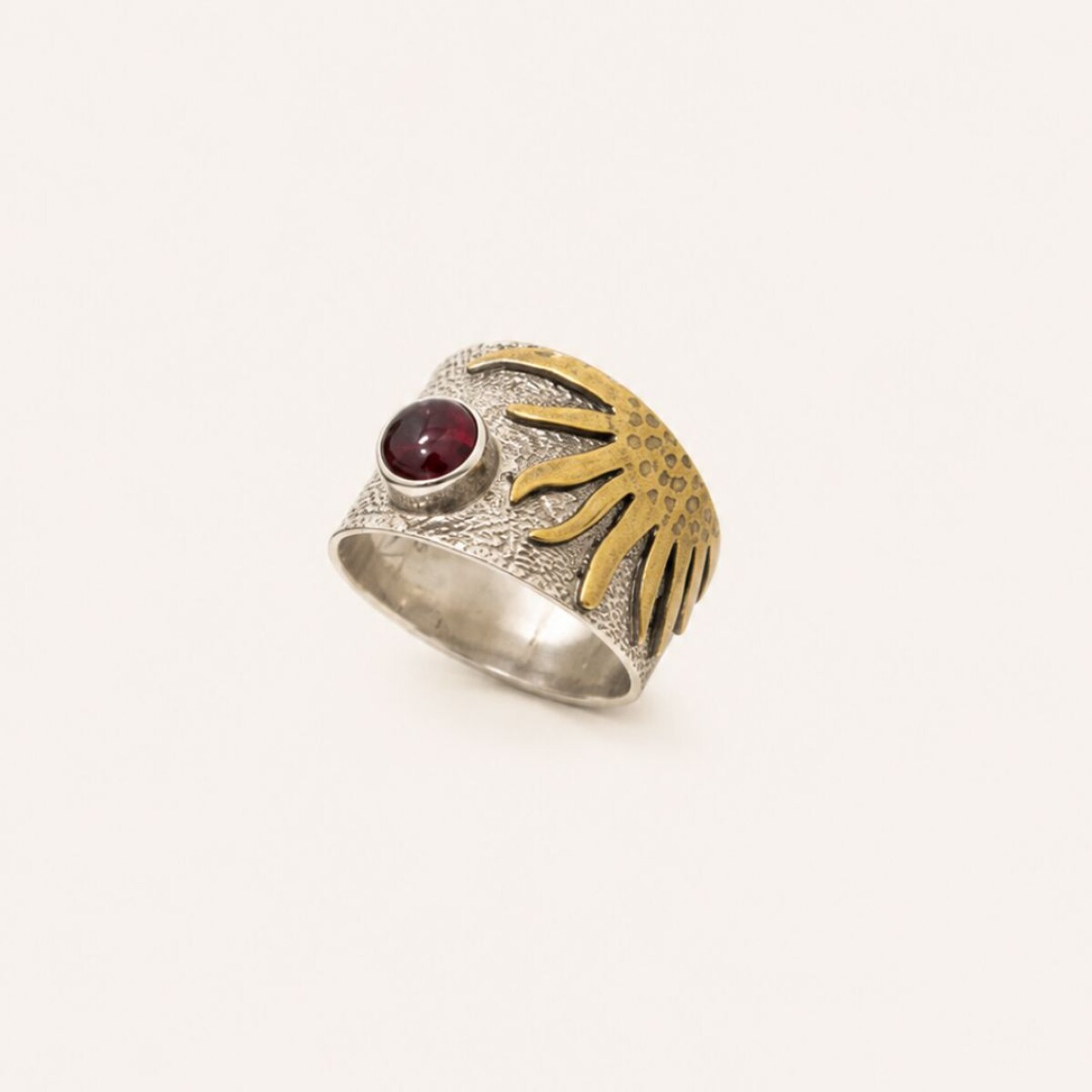 Anillo Uruguay - Plata y Latón 