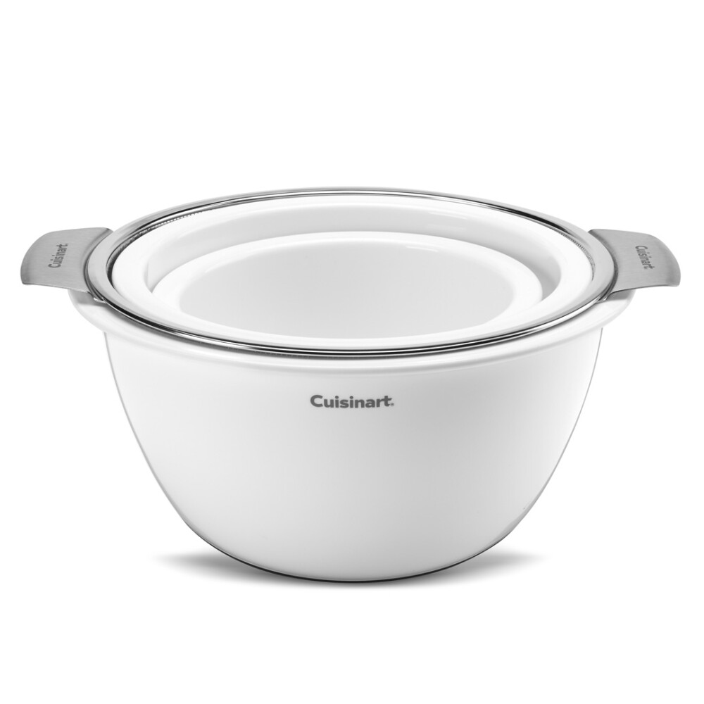 Cuisinart® JUEGO DE 4 PIEZAS DE TAZONES MEZCLADORES Y COLADOR N/A