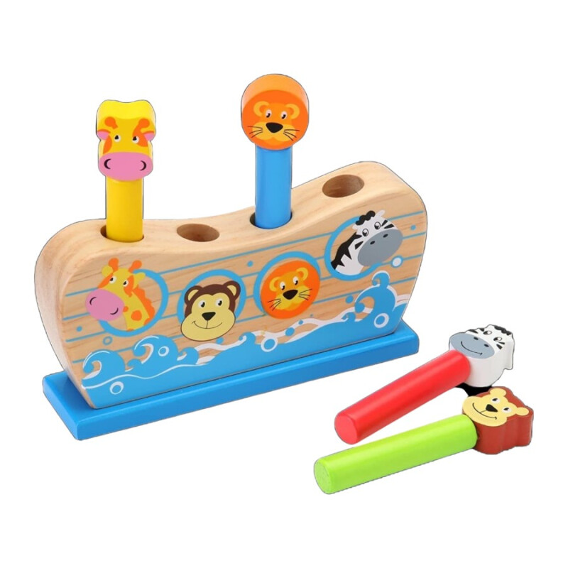 Juguete Pop Up Madera Animales Viga Juguete Pop Up Madera Animales Viga