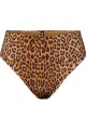 Tanga Bay Tiro Alto Animalprint Black