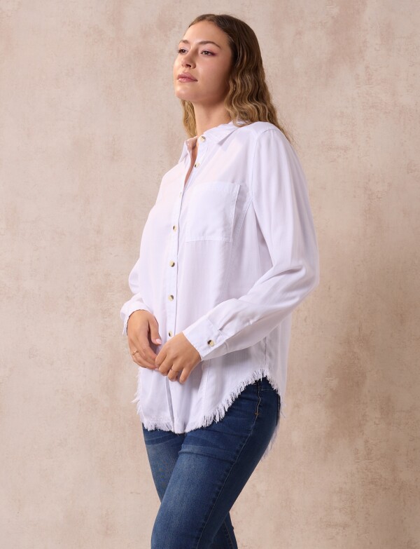 Camisa Tencel BLANCO
