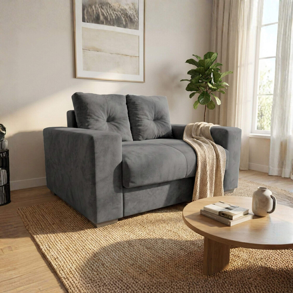 Sillón 2 cuerpos - Madrid Grafito