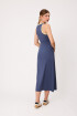 VESTIDO LARGO SOLINA POLANCO Azul