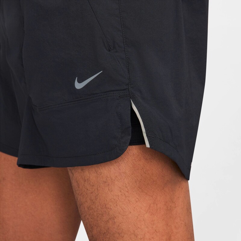 Pantalón Corto Nike Dri-Fit Adv Run Div 4" 2In1 de Hombre Negro