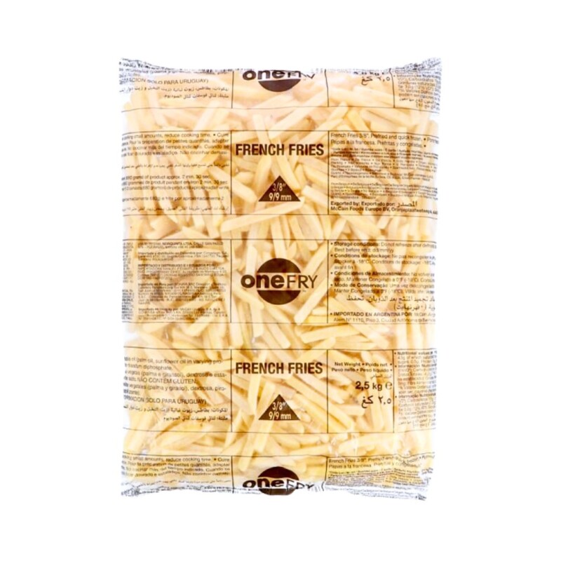 Papas Fritas One Fry - 2,5 kg Papas Fritas One Fry - 2,5 kg