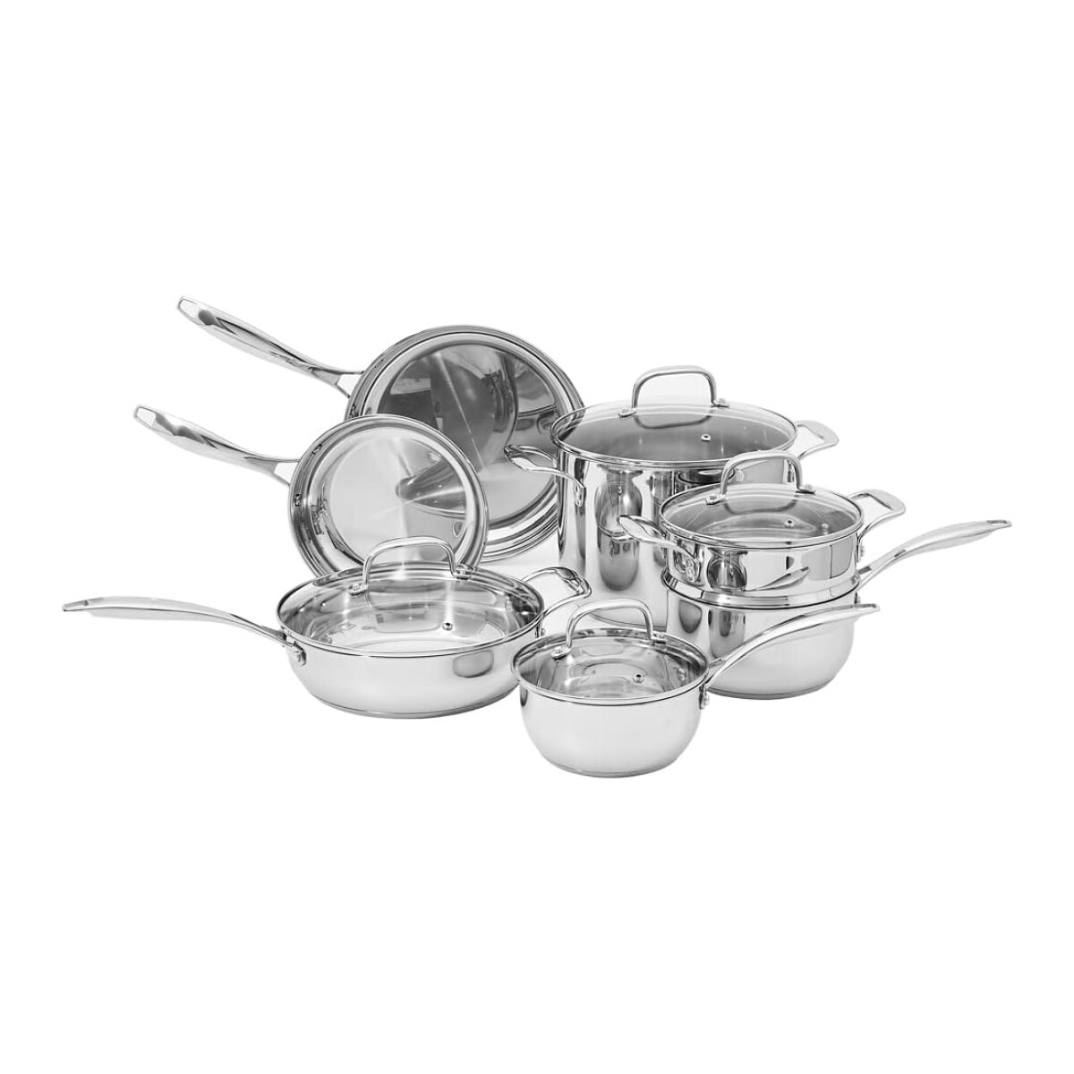 Juego de utensilios de cocina de acero inoxidable de 11 piezas 