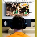 Receptor y Transmisor Bluetooth 5.0 con micrófono para Auriculares TV y Parlantes Receptor y Transmisor Bluetooth 5.0 con micrófono para Auriculares TV y Parlantes