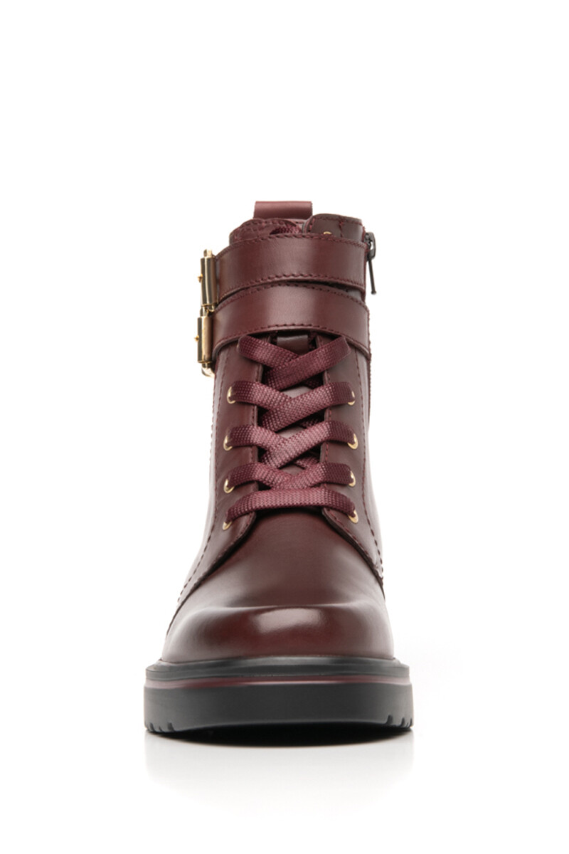 Bota Flexi Country Para Mujer Con Agujetas - Vino — Marcel Calzados |  LUWINGO S.A