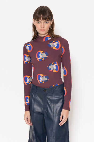 POLERA KISS Bordo