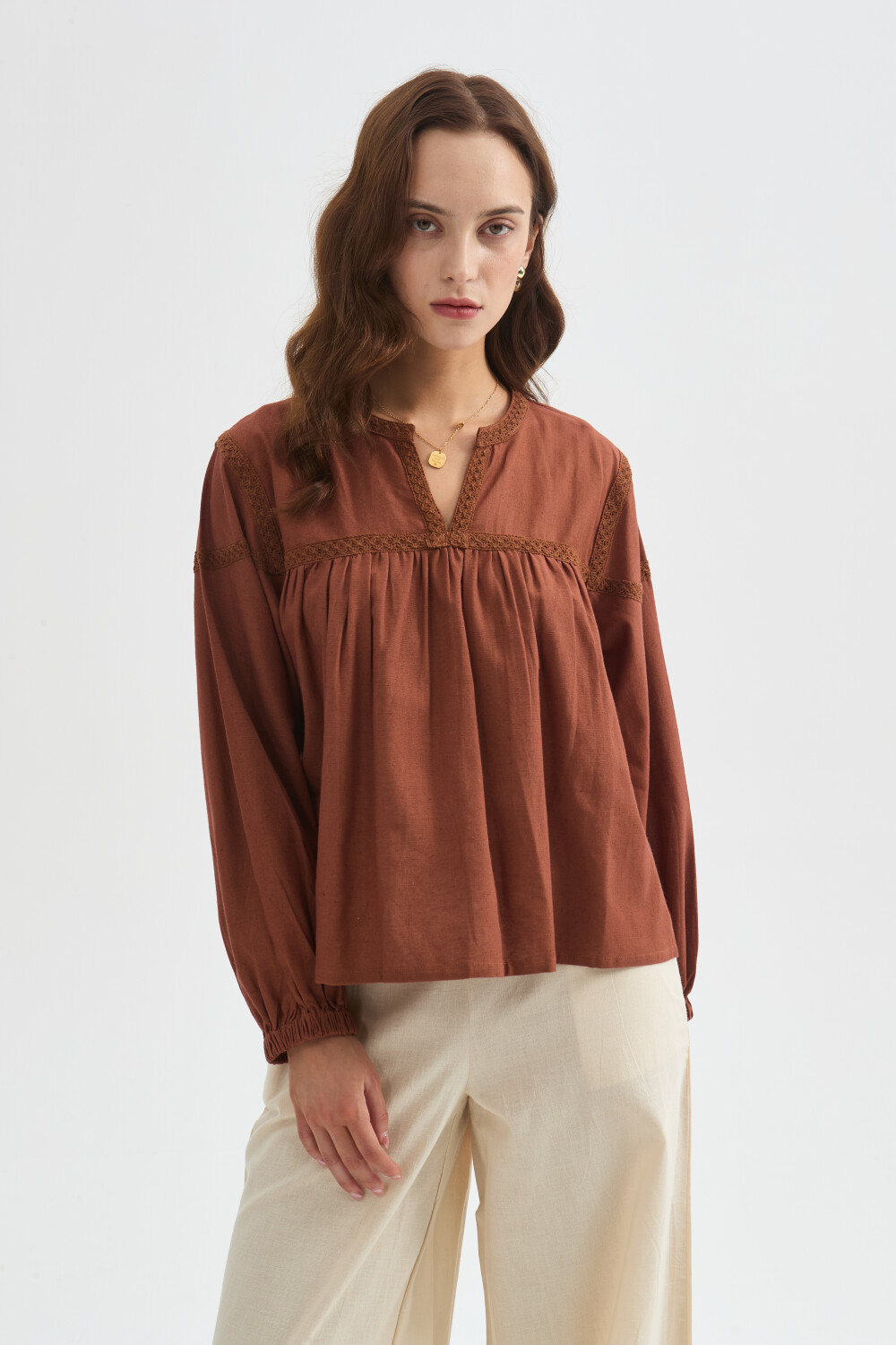 Blusa Xirla Canela