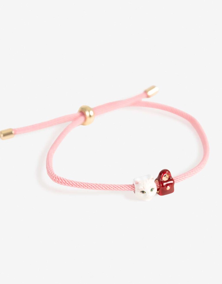 Pulseras Flexibles Metal Pulsera Multicharm Bañado En Oro - Dorado