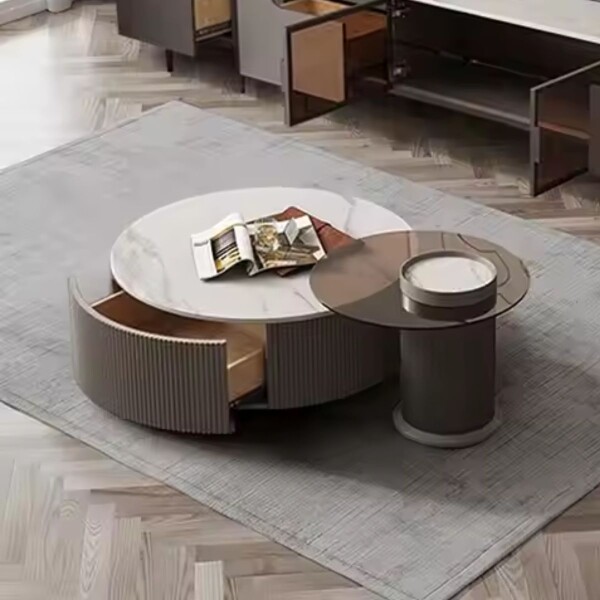 Mesa de centro PACMAN BLANCO - UNICO