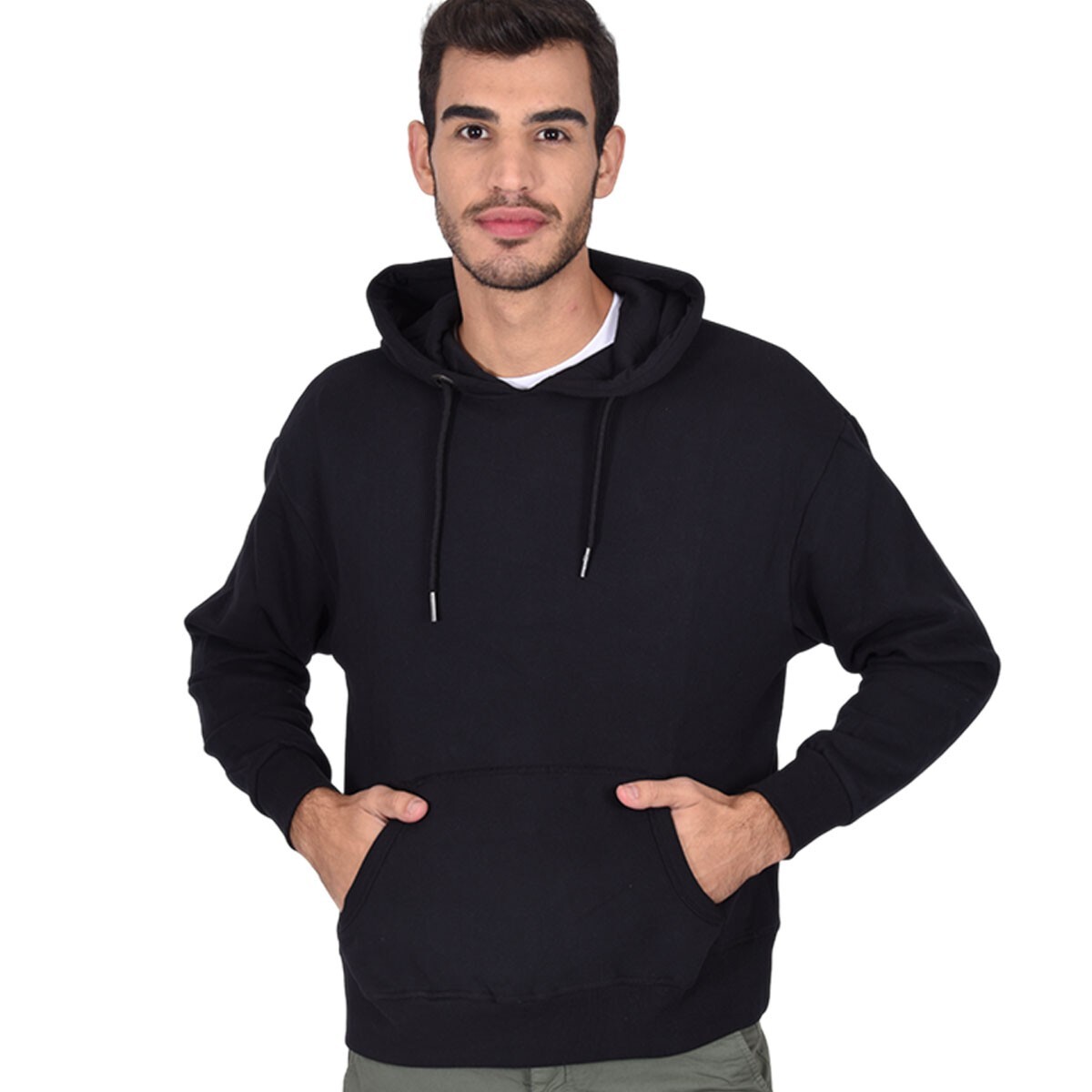 CANGURO FELPA NEGRO M 