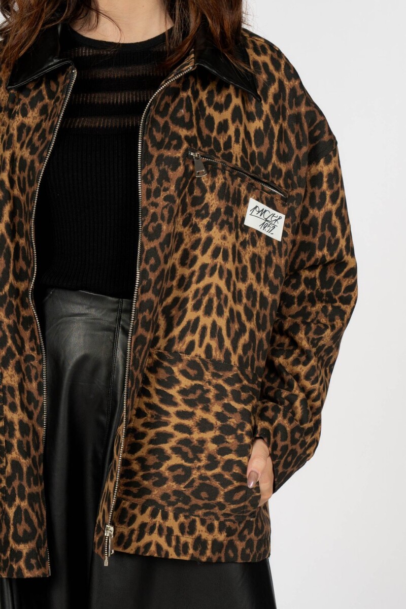 Campera Cocue Leopardo