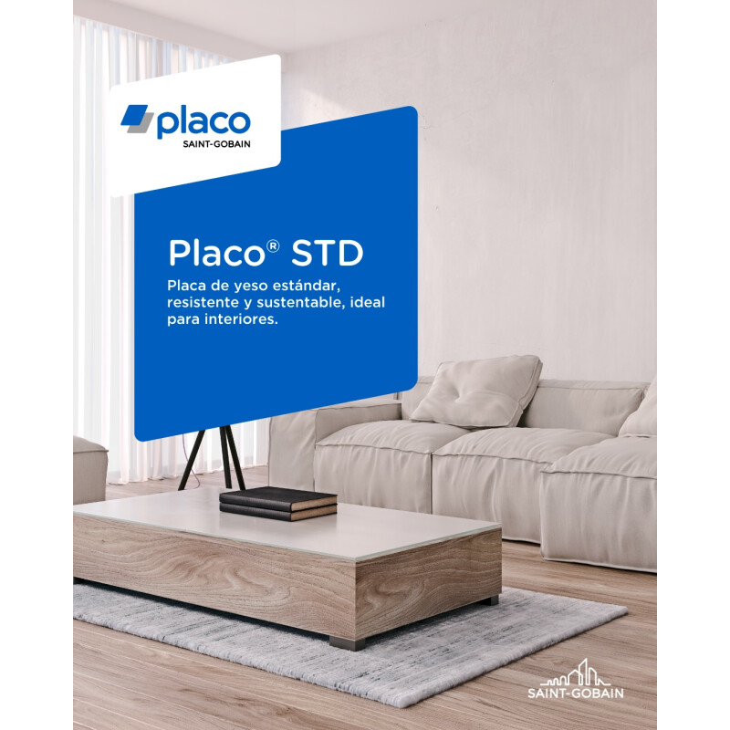 Placa de yeso 9.5mm Placa de yeso 9.5mm