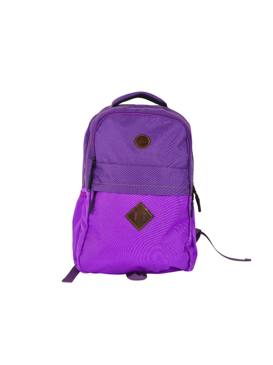 Mochila tafeta - violeta 