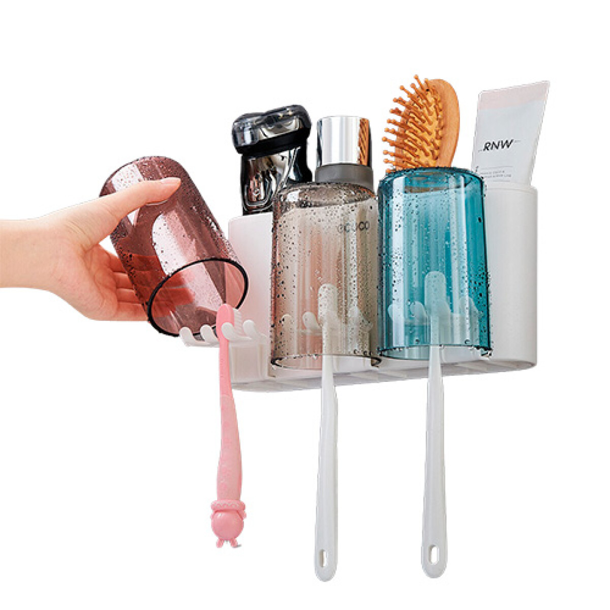 Soporte Aéreo para Cepillos Dentales Ecoco 