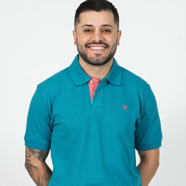Remera Piqué Petroleo